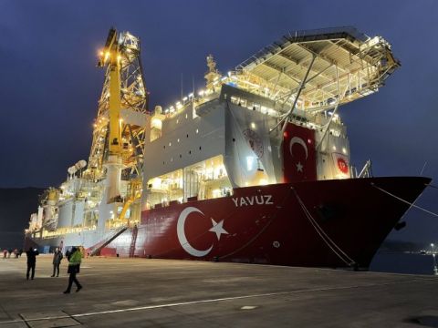 Yavuz Sondaj Gemisi Karadeniz'e Açılıyor